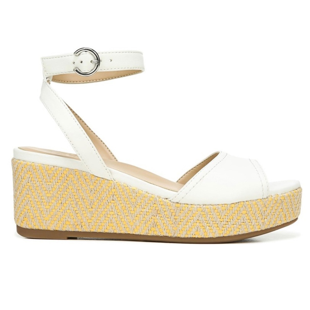 NATURALIZER 9.5 WEDGE ESPADRILLE PLATFORM SANDALS - Picture 2 of 9